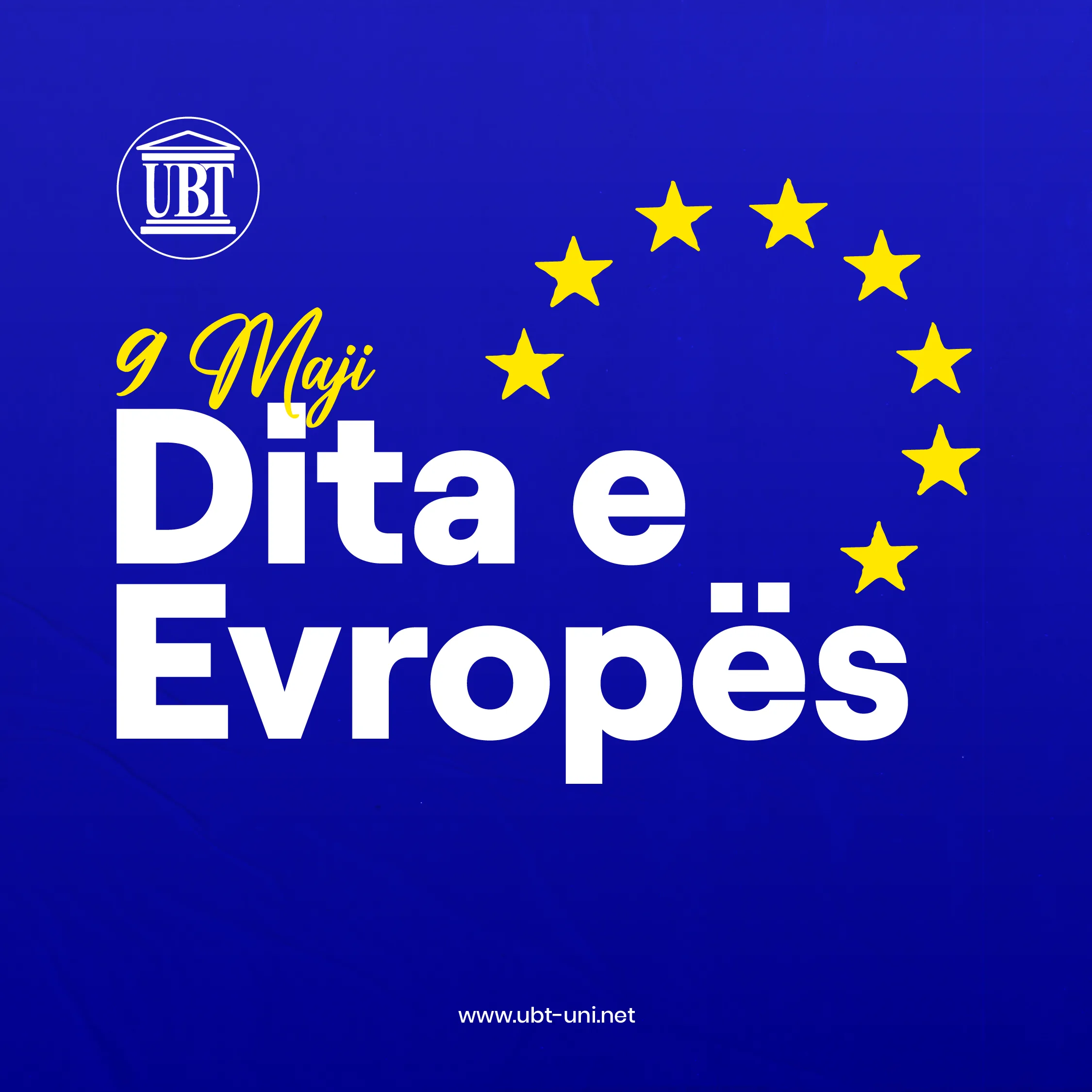 UBT uron Ditën e Evropës