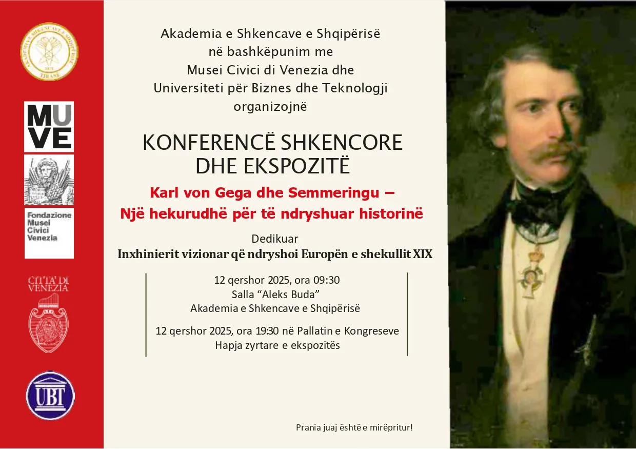UBT pjesë e konferencës dhe ekspozitës ndërkombëtare kushtuar Karl von Gega-s dhe hekurudhës së Semmeringut
