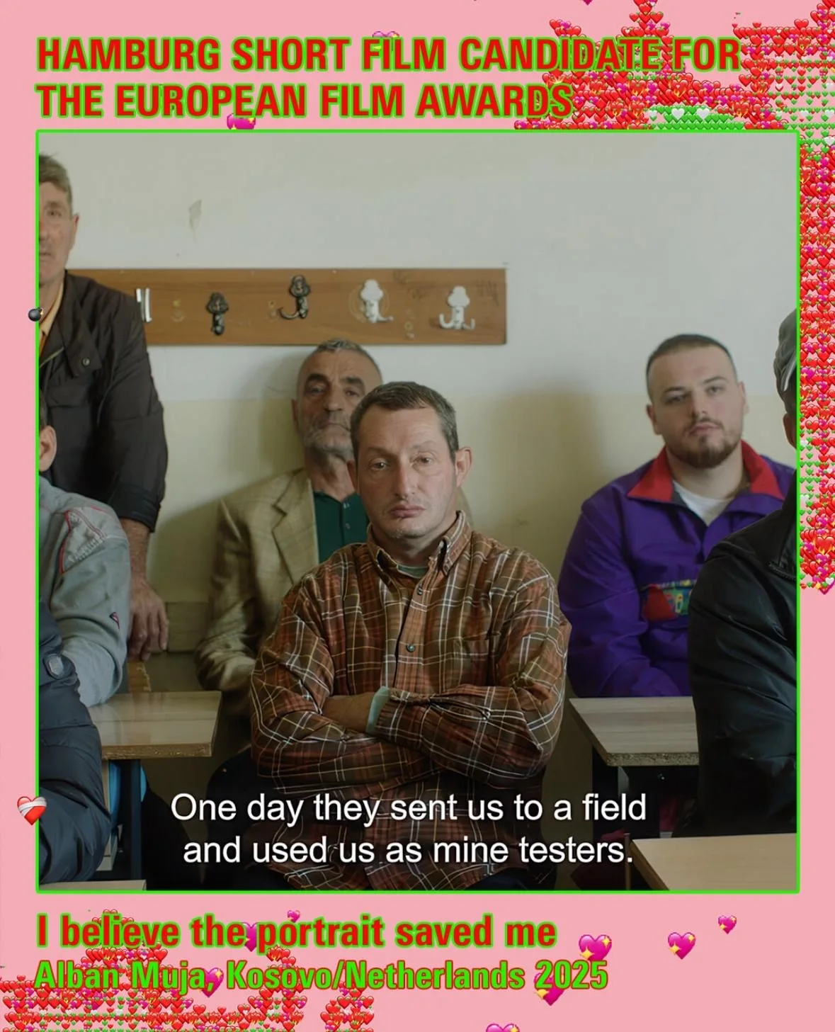 Filmi i shkurtër i profesorit të UBT-së, Alban Muja, nominohet për Çmimet Evropiane të Filmit