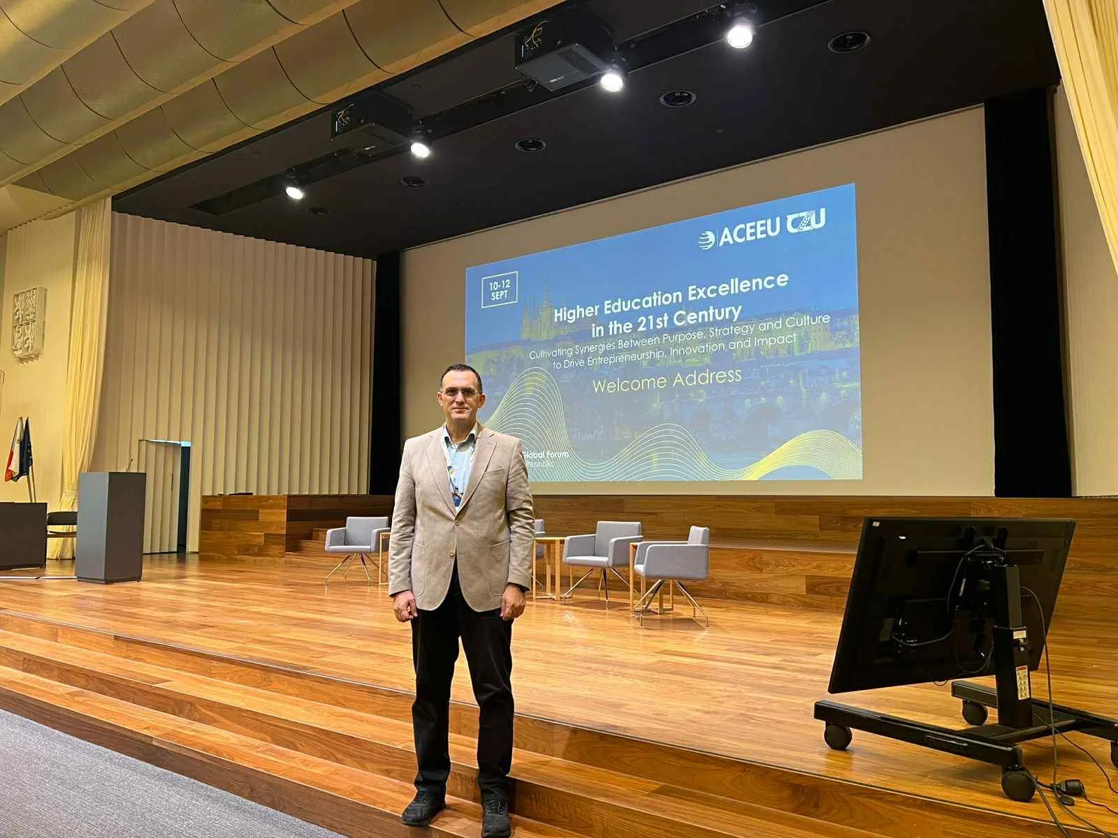 Presidenti i UBT-së folës në Forumin Global të ACEEU në Pragë