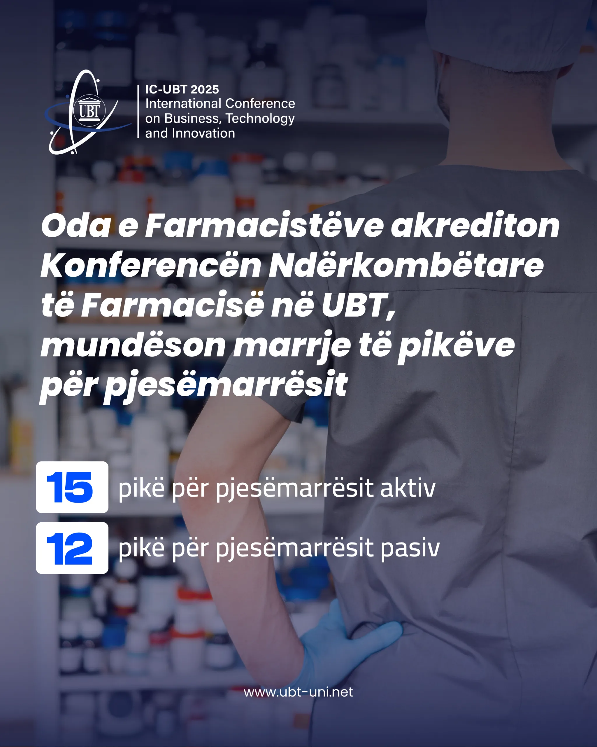 Oda e Farmacistëve akrediton Konferencën Ndërkombëtare të Farmacisë, mundëson marrje të pikëve për pjesëmarrësit