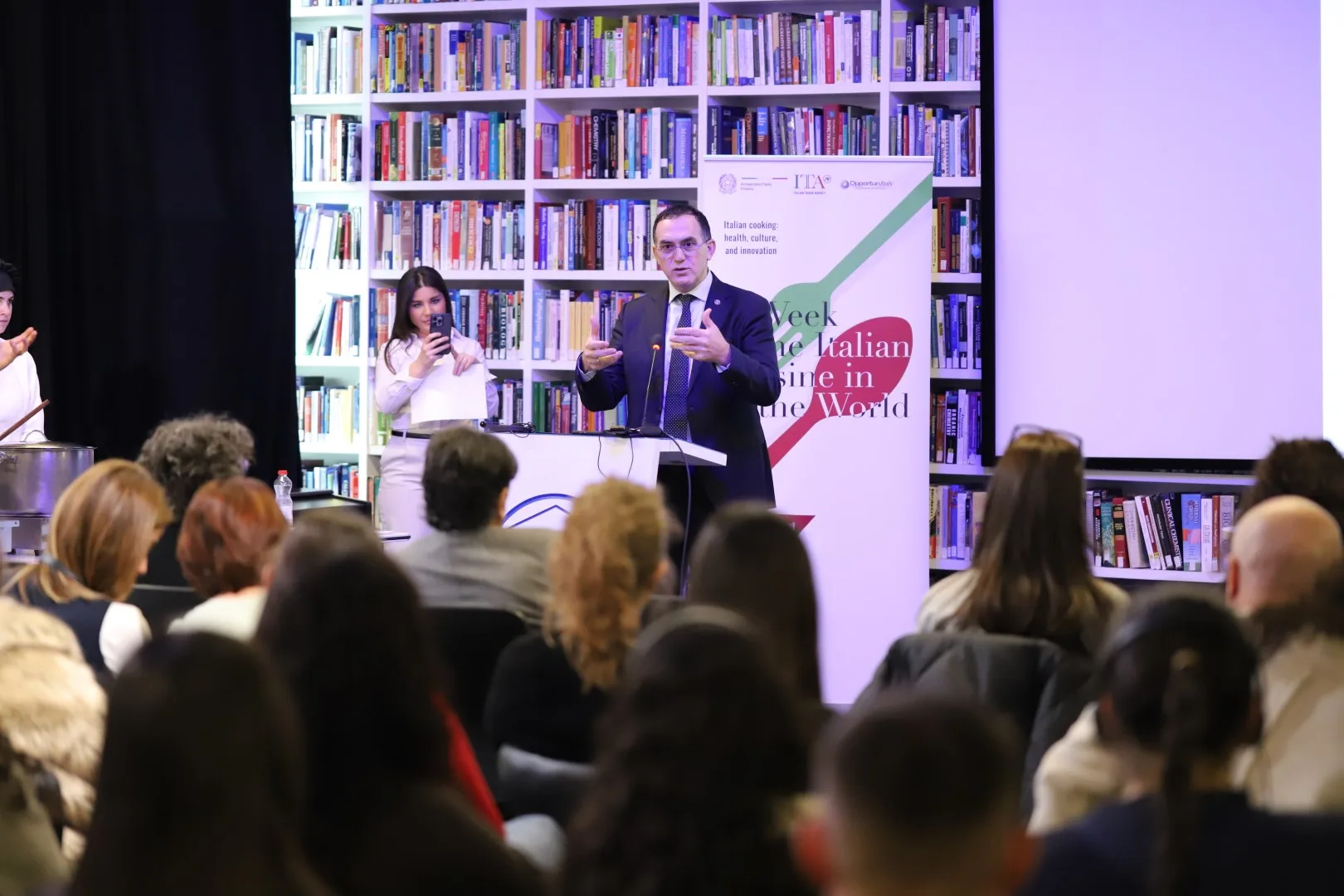 Week of Italian Cuisine at UBT – Cooperation, Culture, and Innovation