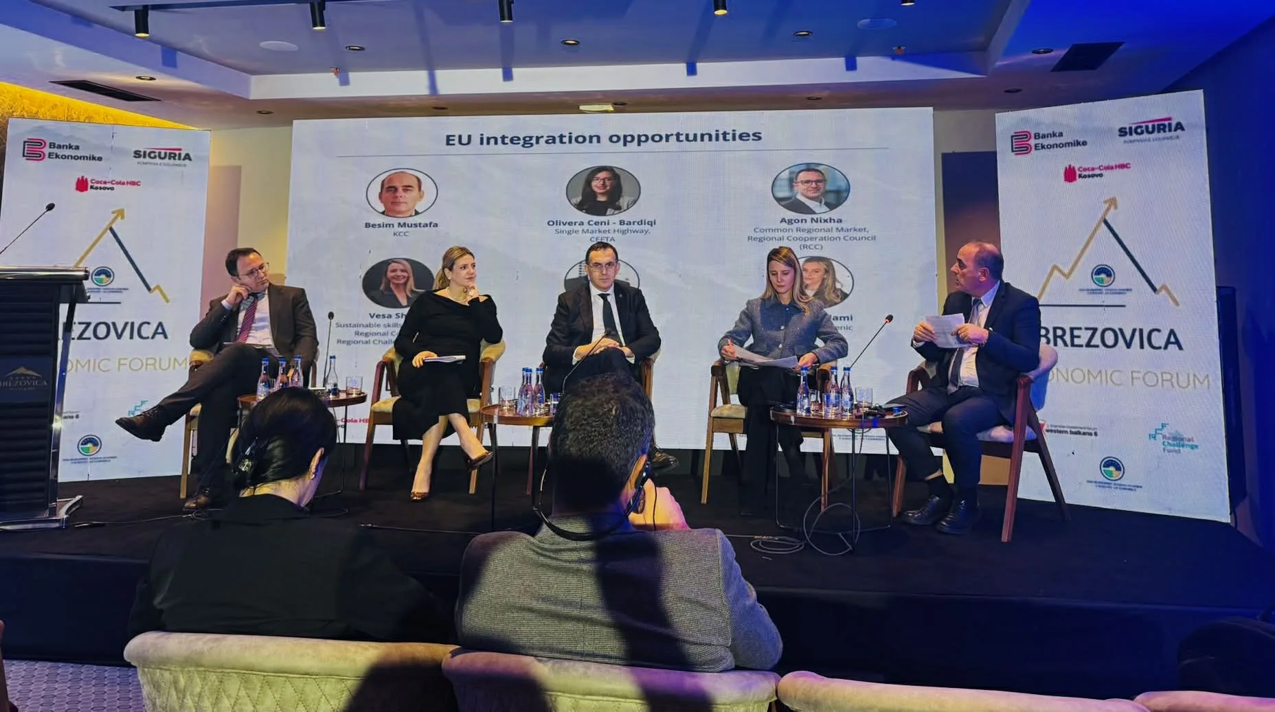 Rektori Hajrizi merr pjesë në Forumin Ekonomik të Brezovicës 2025