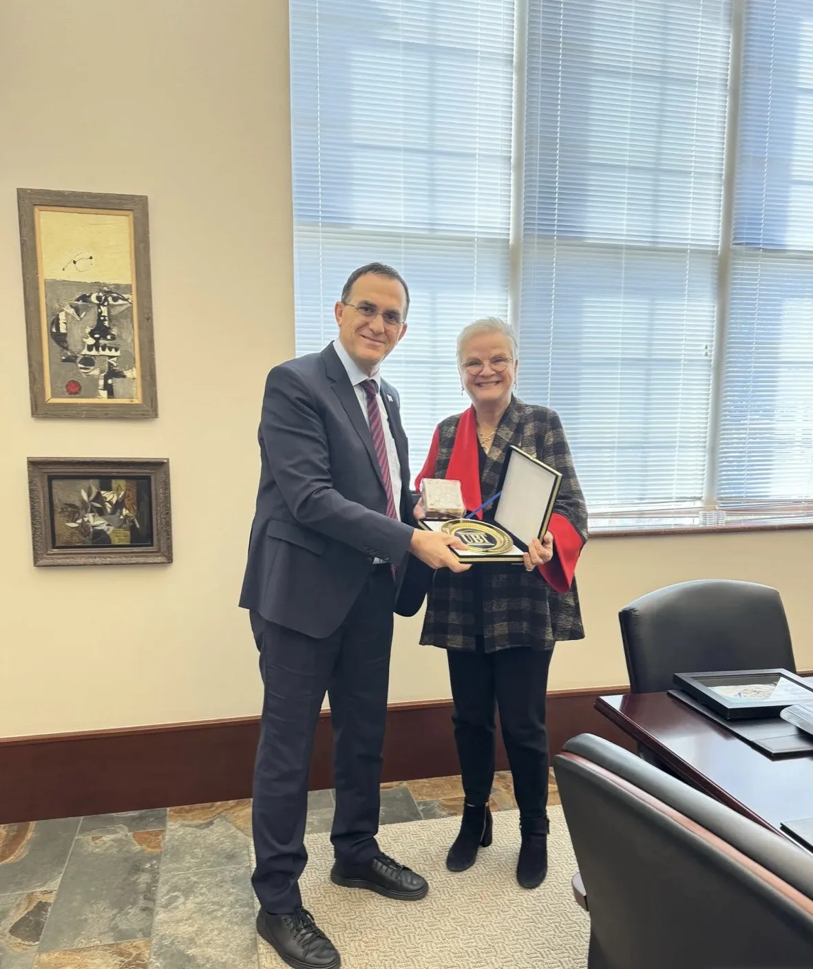 UBT Rector conducts official visit to Texas at the invitation of Sam Houston State University