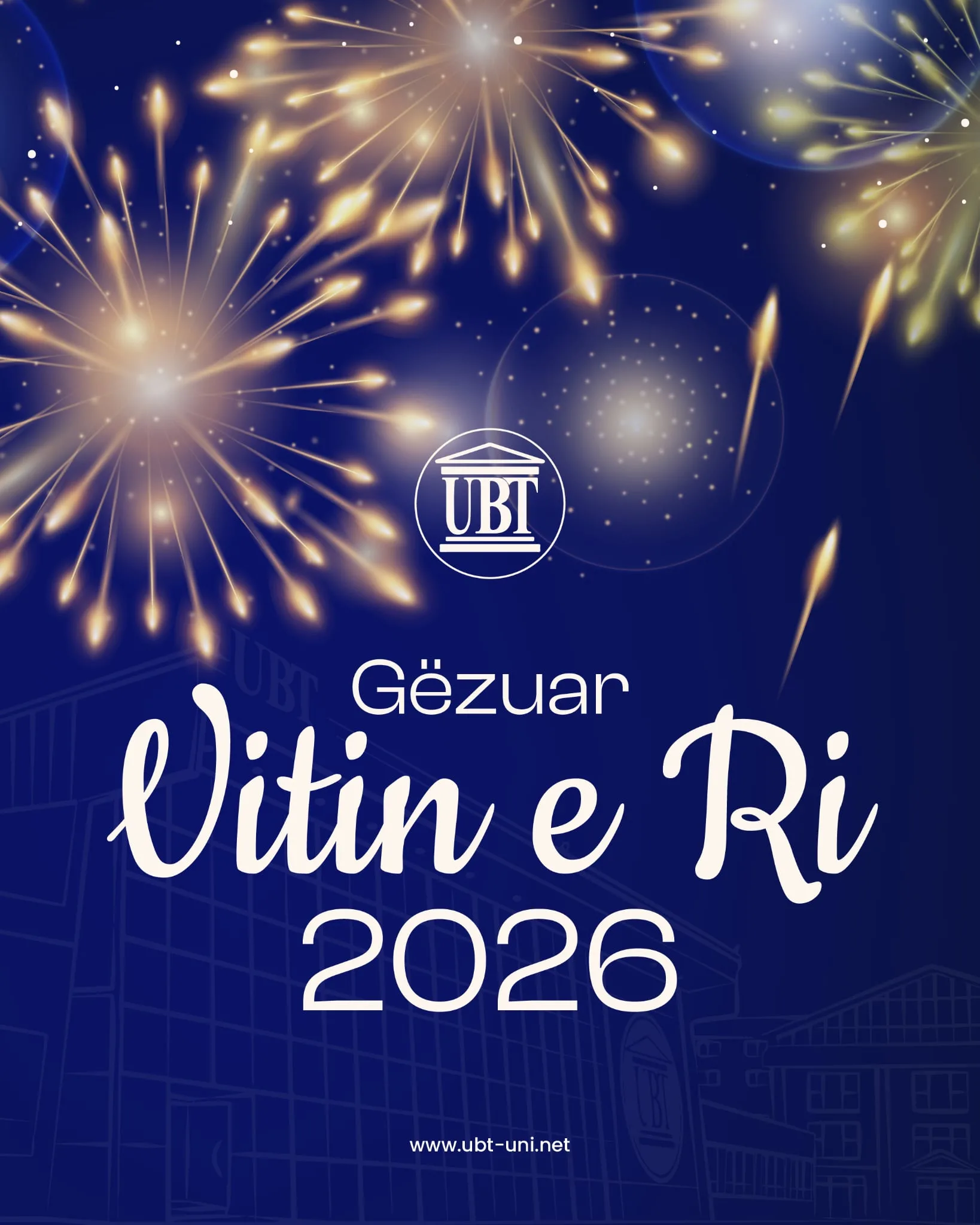 UBT ju uron Vitin e Ri 2026
