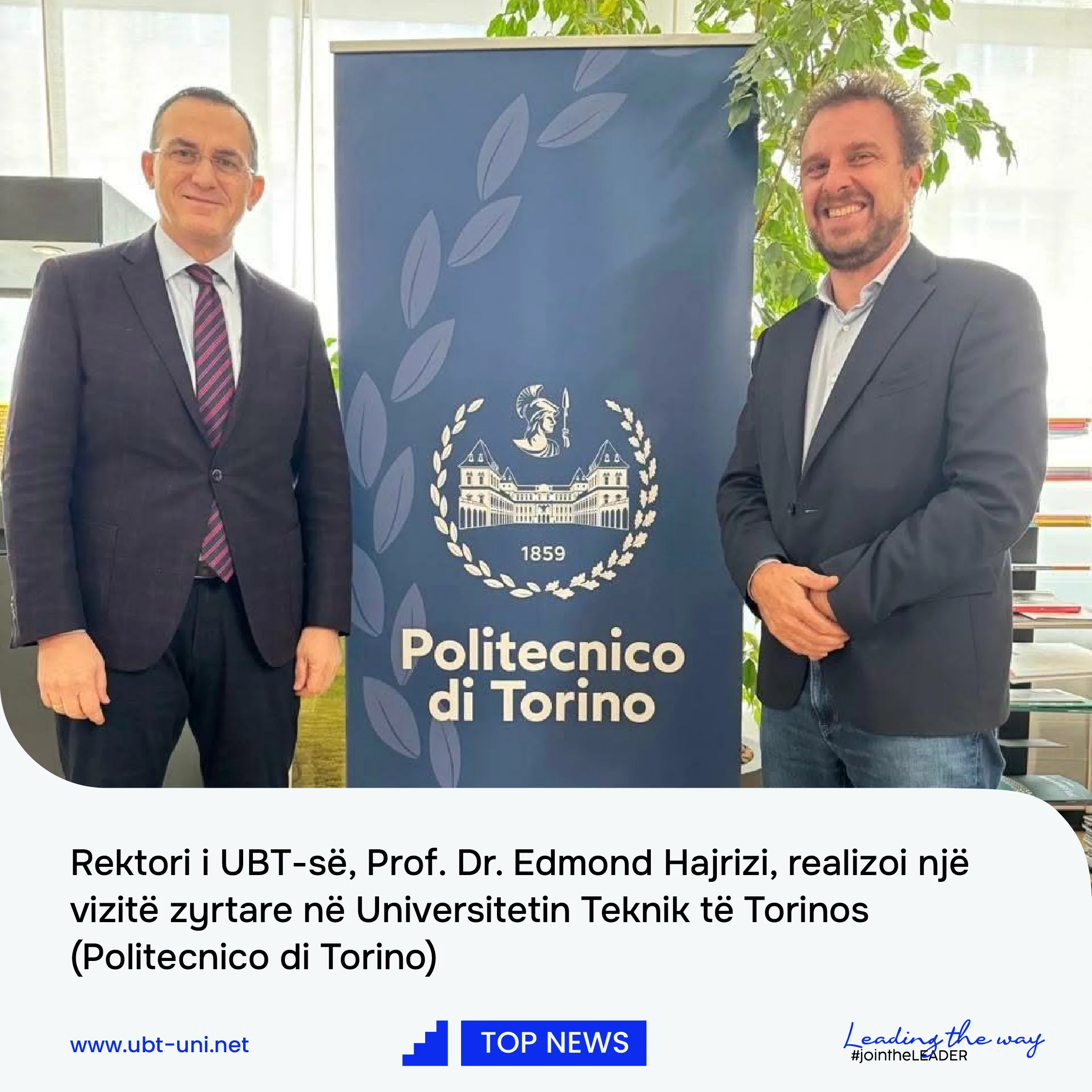 Rektori Hajrizi në vizitë zyrtare në Itali