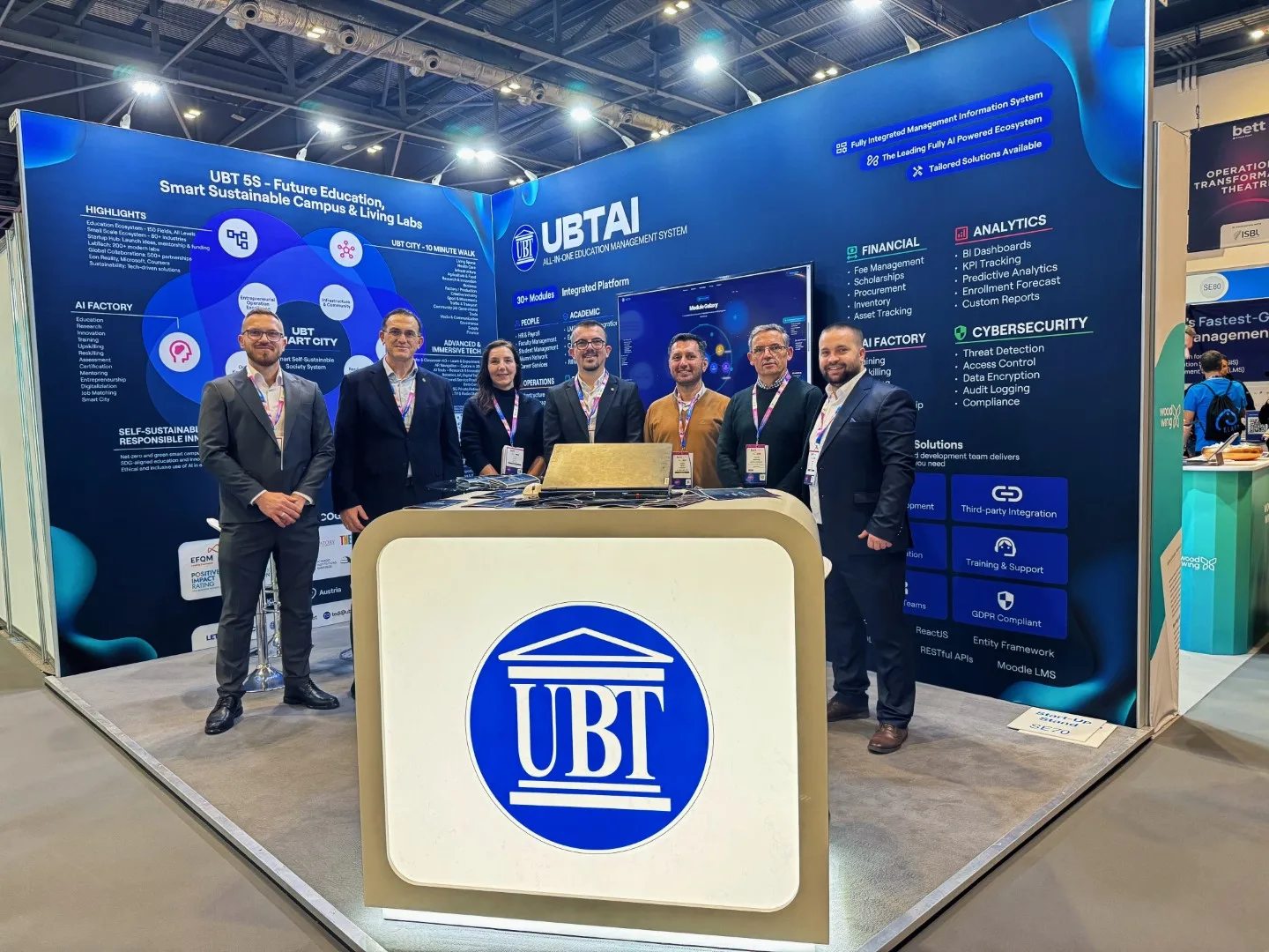 UBT në BETT 2026 në Londër – prezanton modelin unik të Smart City