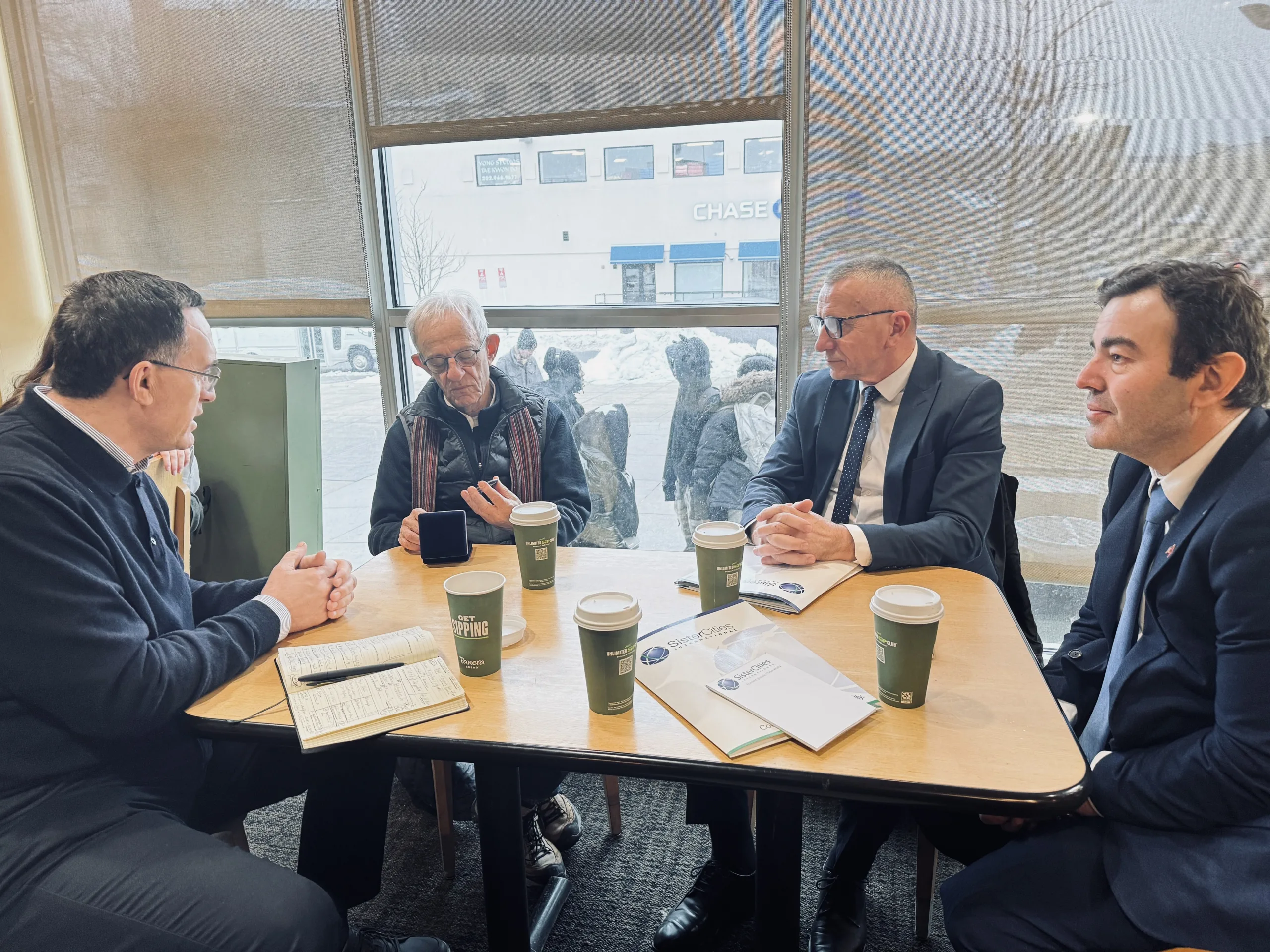 Rector Hajrizi Held Important Meetings in the United States of America