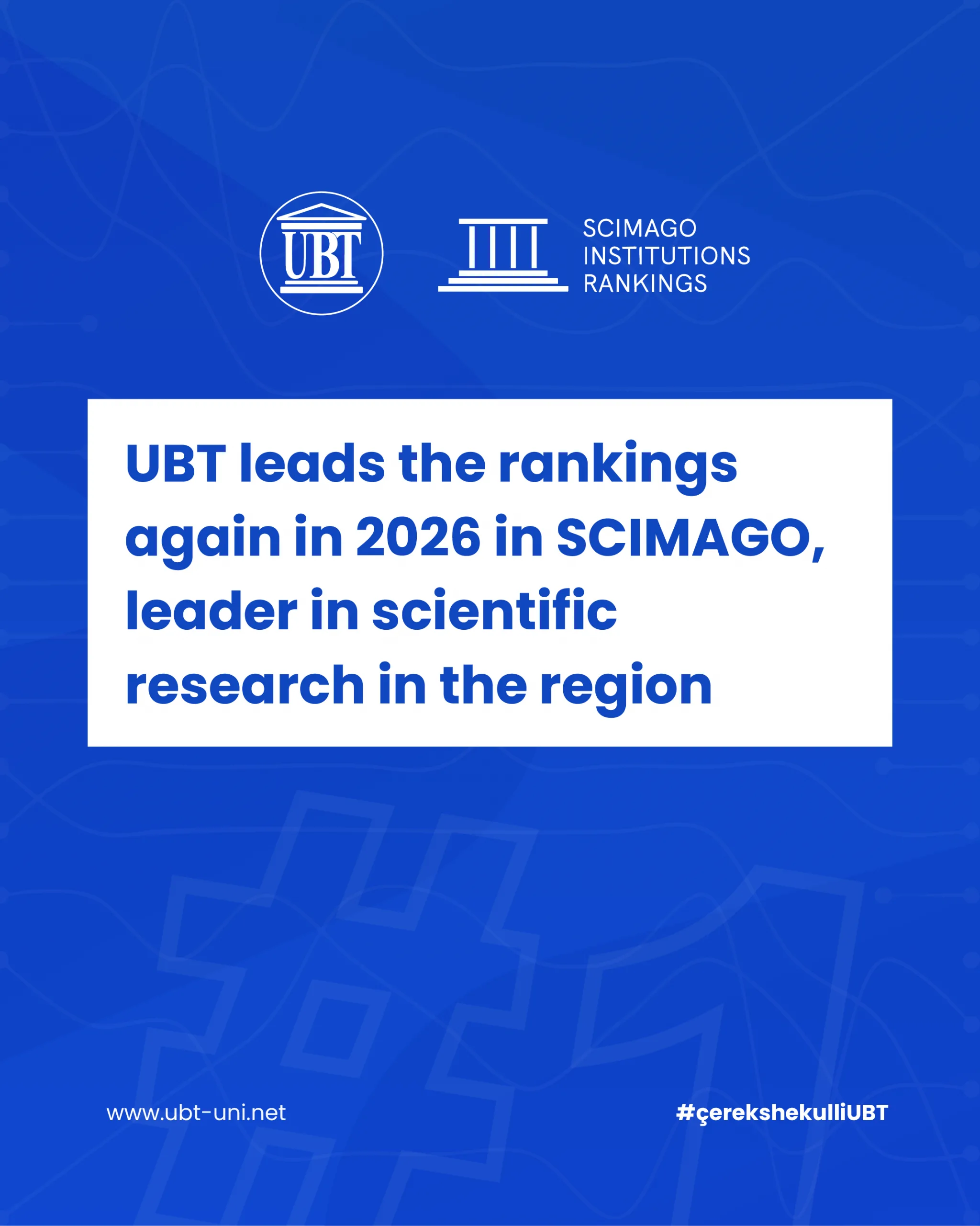 UBT Makes Waves in 2026 Rankings — Tops Region and Leads in Research