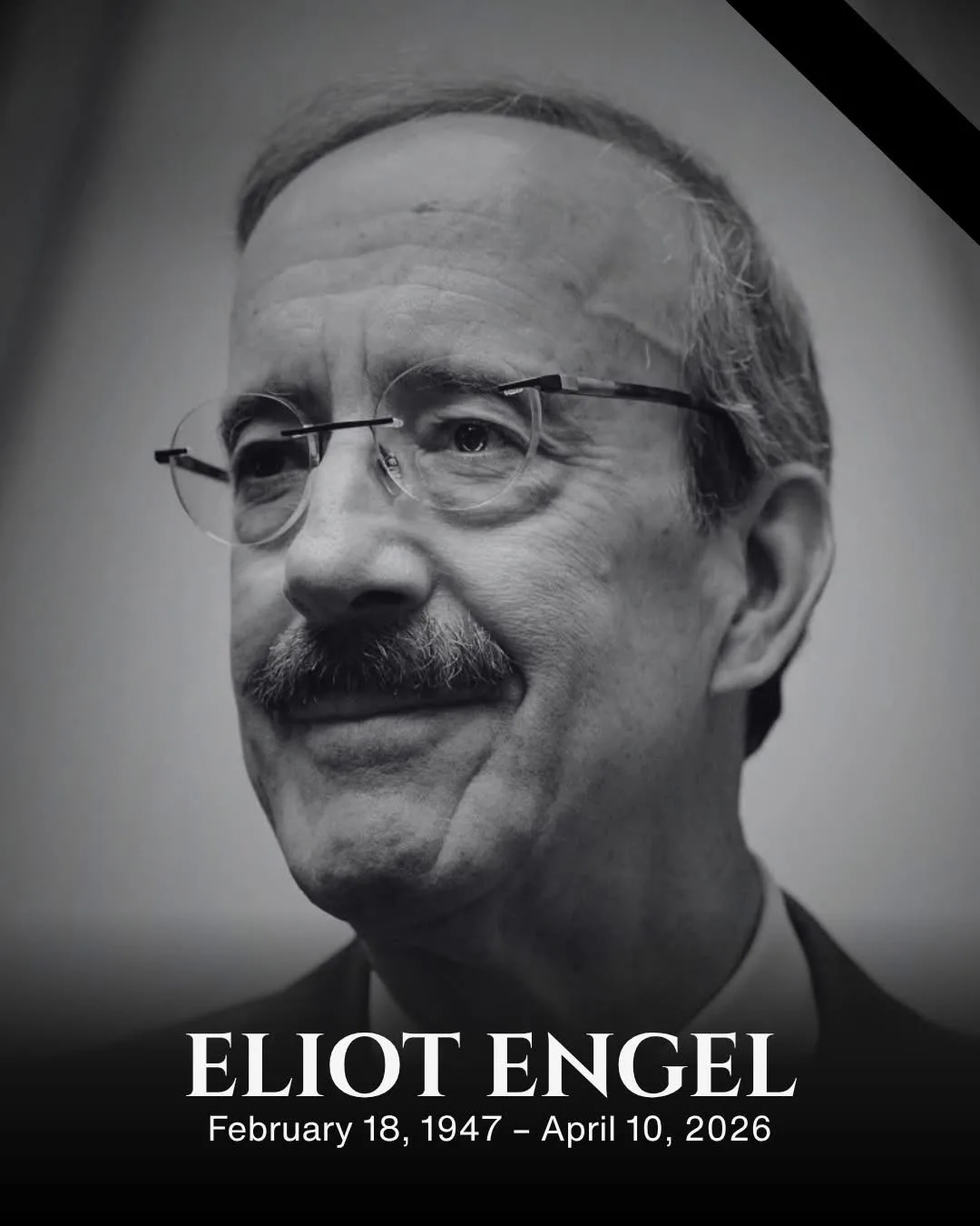 UBT shpreh ngushëllime për ndarjen nga jeta të mikut të Kosovës, Eliot Engel