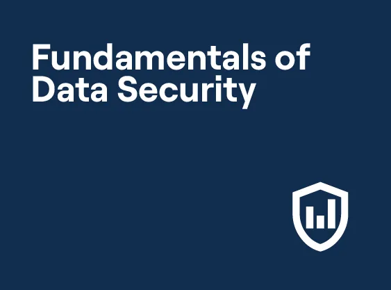 Fundamentals of Data Security