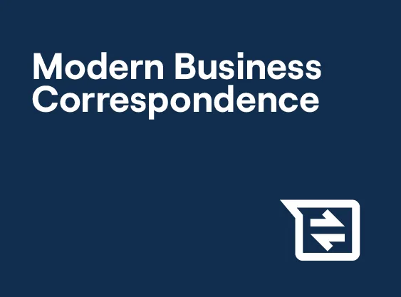 Modern Business Correspondence
