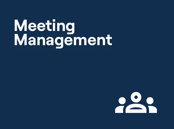 Meeting Management