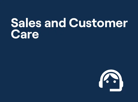 Sales and Customer Care