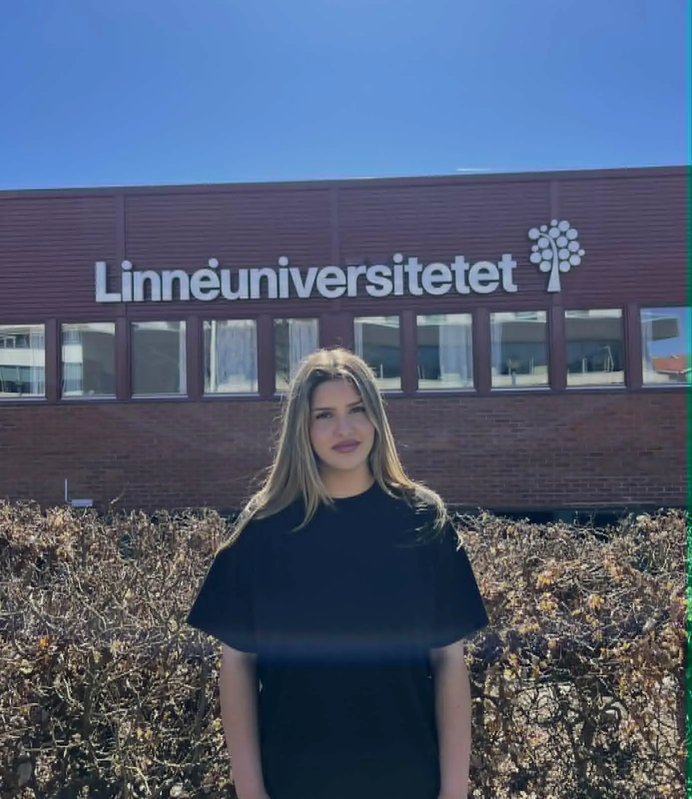 Studentja e Gjuhës Angleze në UBT, Atea Zajmi përfiton eksperiencë ndërkombëtare në Universitetin Linnaeus në Suedi