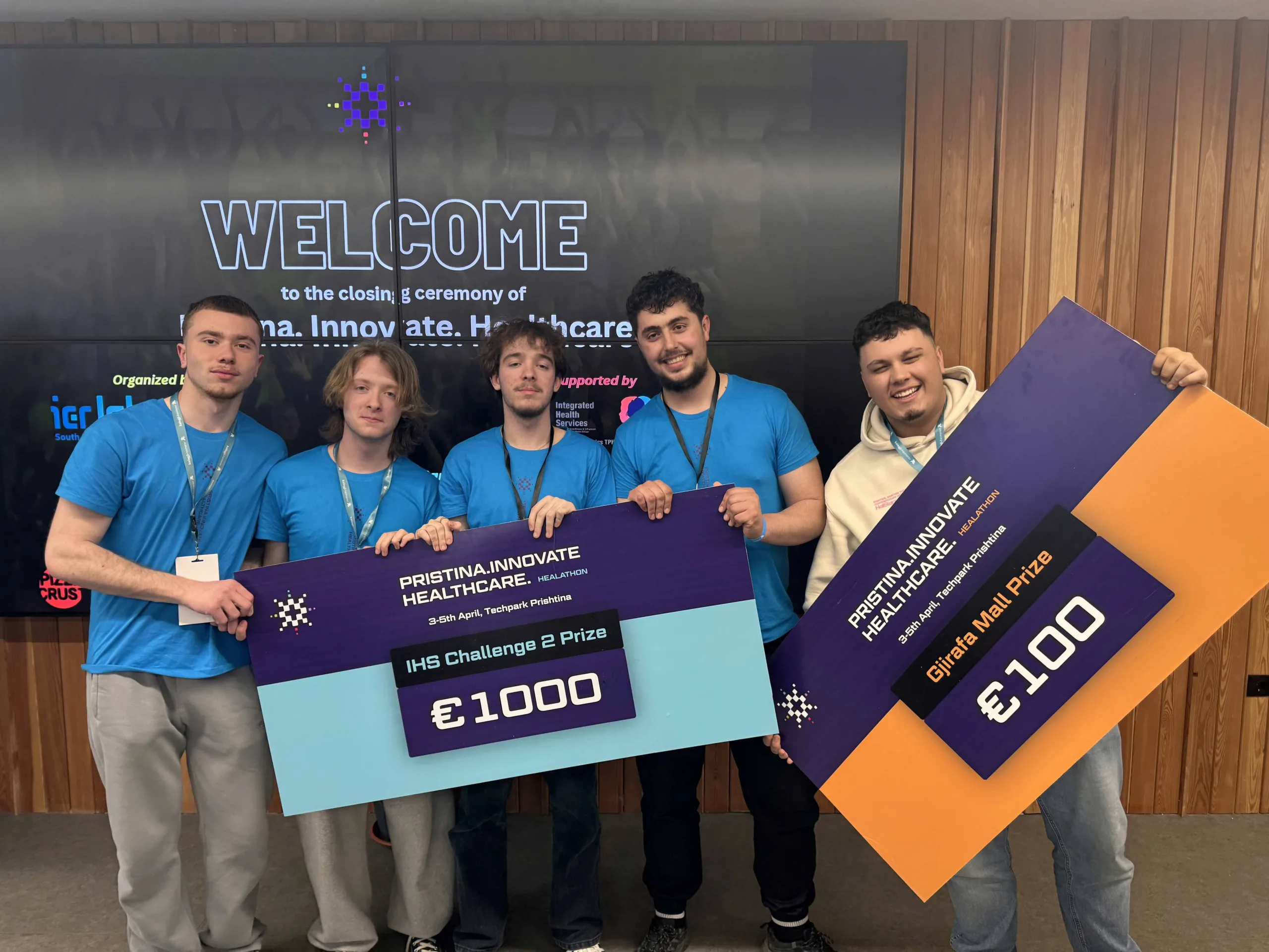Vendi i parë për studentët e UBT në Pristina Healthcare Hackathon