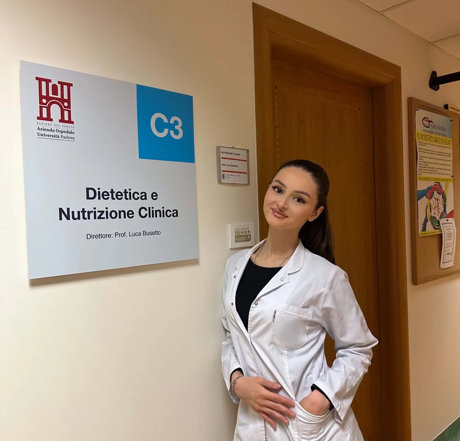 Jona Isufi: Nga UBT në një nga qendrat më prestigjioze të nutricionit klinik në Itali