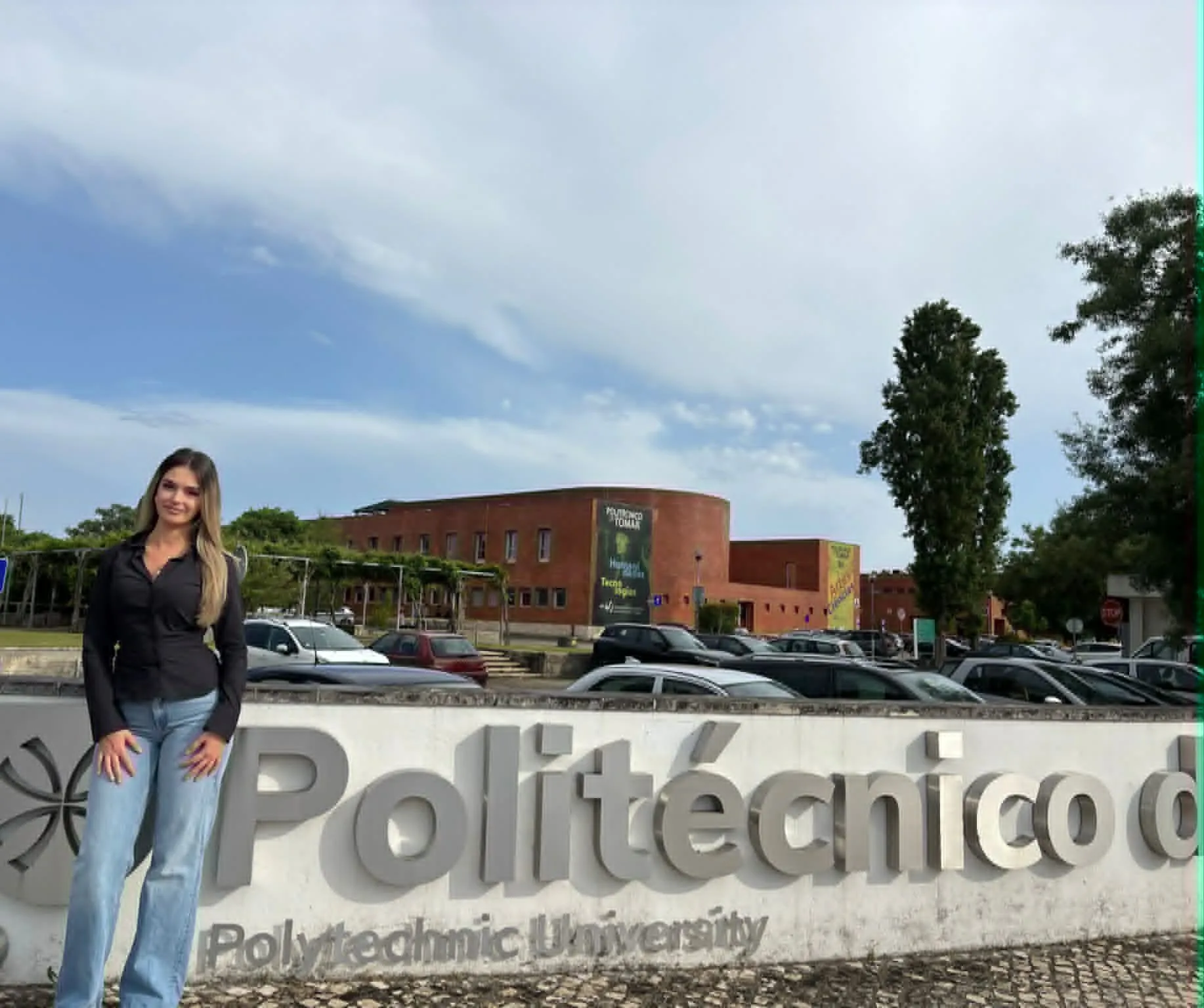 Studime dhe përvojë praktike: Studentja Erzë Daku në një program mobiliteti ndërkombëtar në Portugali