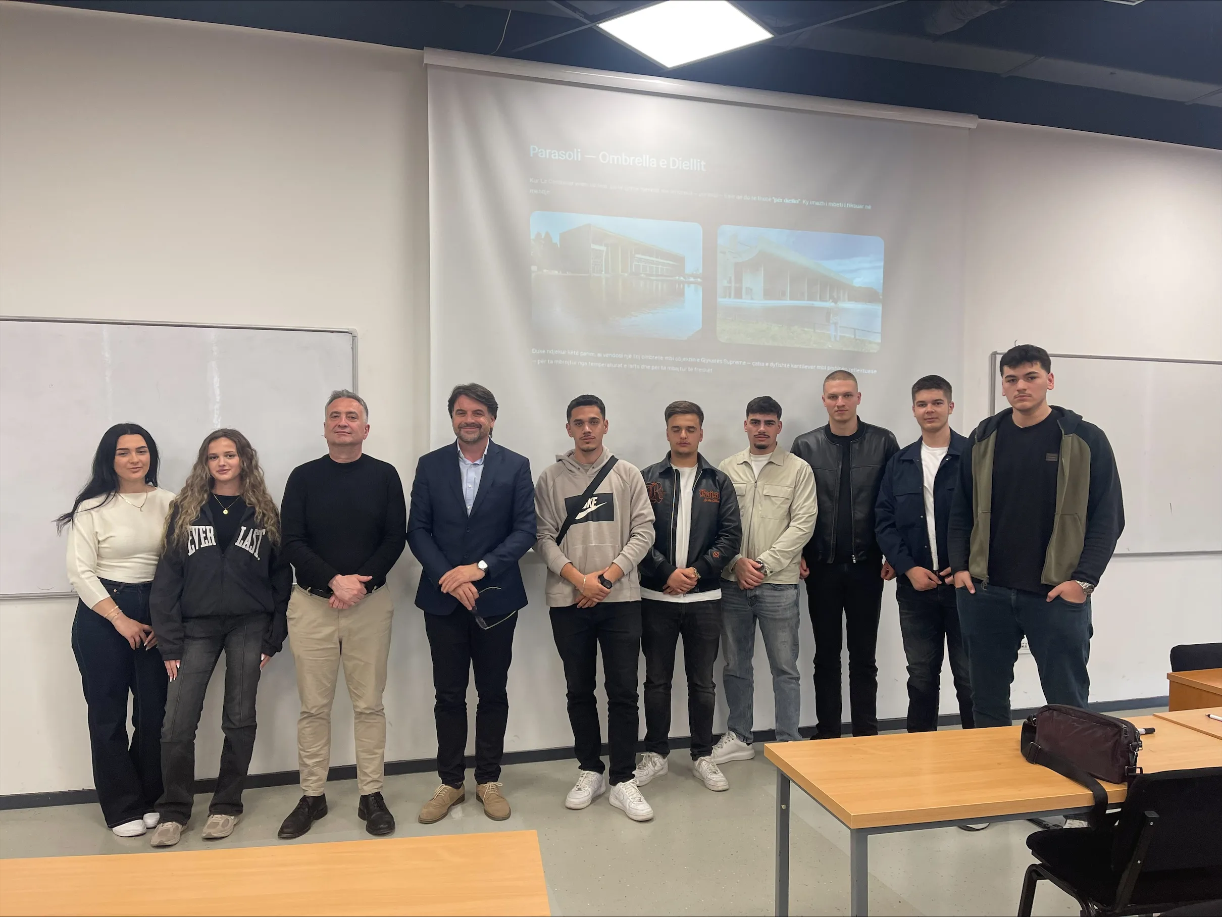 UBT sjell ekspertizën e ndërtimit të gjelbër për studentët e Menaxhimit të Patundshmërive dhe Infrastrukturës