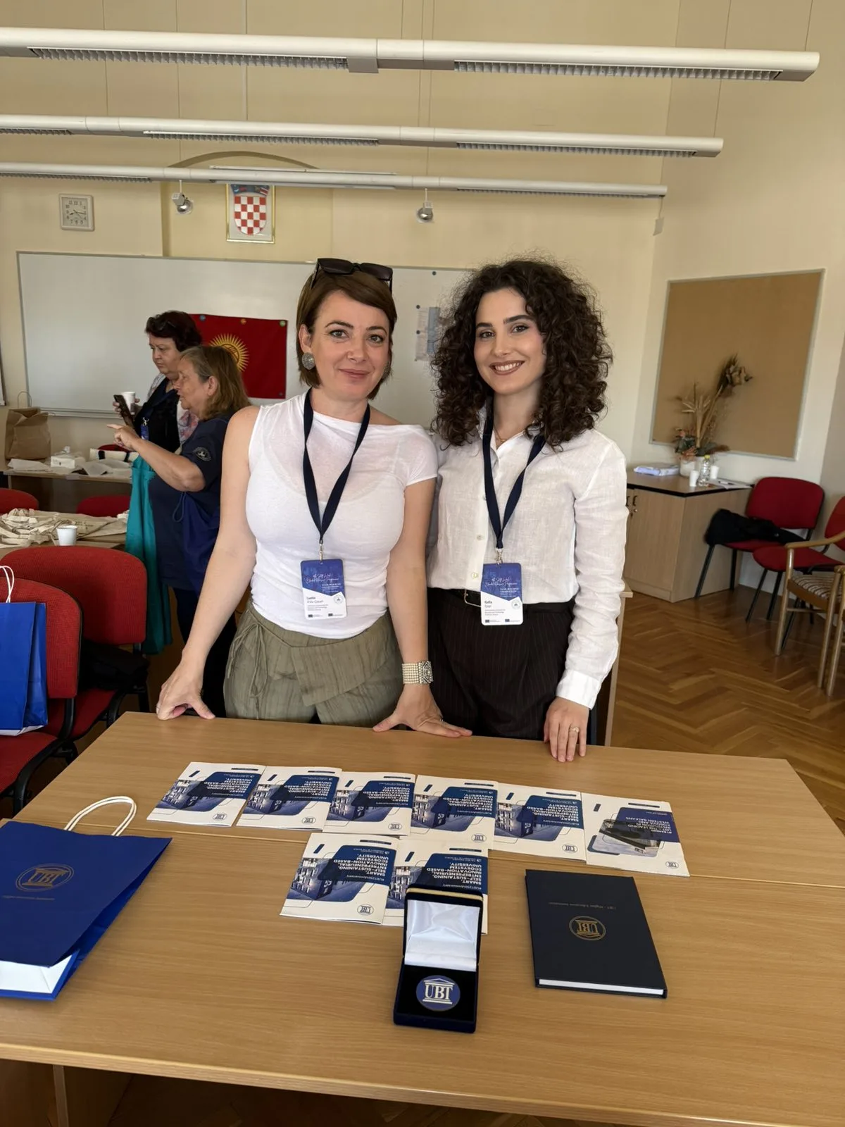 Stafi i UBT-së, Lumta Dida dhe Fjolla Ejupi marrin pjesë në Staff Week në Universitetin e Osijekut në kuadër të Erasmus+