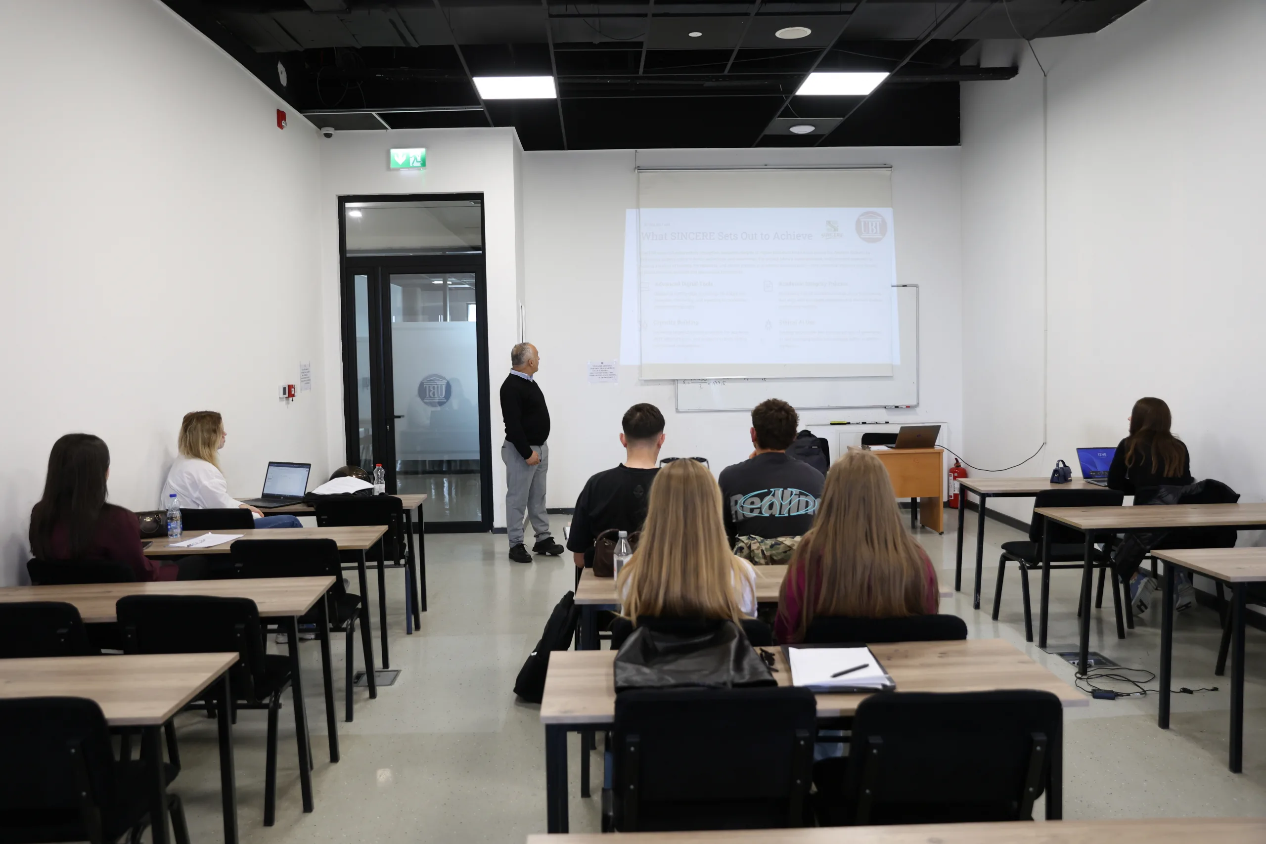 UBT Introduces the SINCERE Project to Students