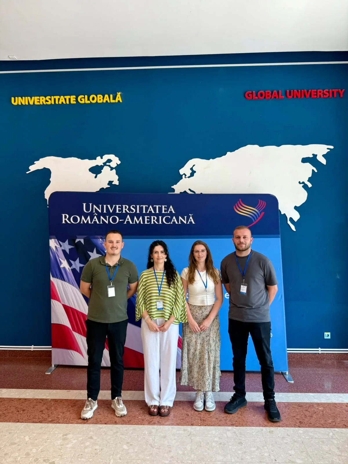 Stafi i UBT-së mori pjesë në programin ndërkombëtar të trajnimit në Romanian-American University në Rumani