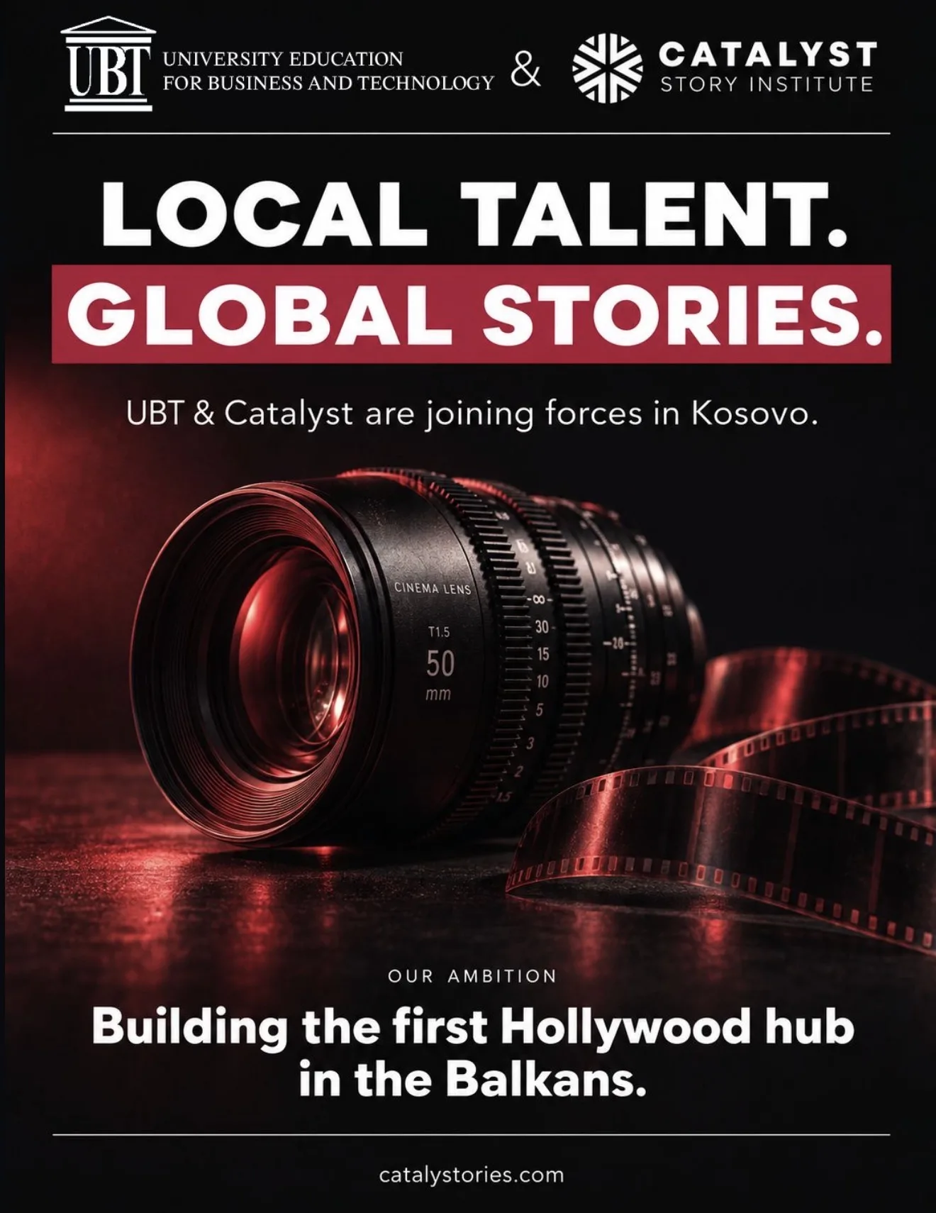 Hollywood Academy vjen në Kosovë: UBT lanson projektin gjigand për industrinë e kinematografisë me partnerë nga Amerika