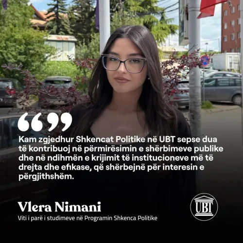 Vlera Nimani - Shkenca Politike 