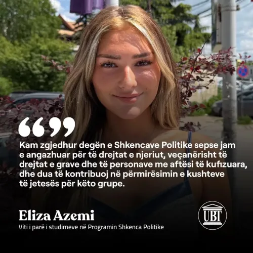 Eliza Azemi - Shkenca Politike 