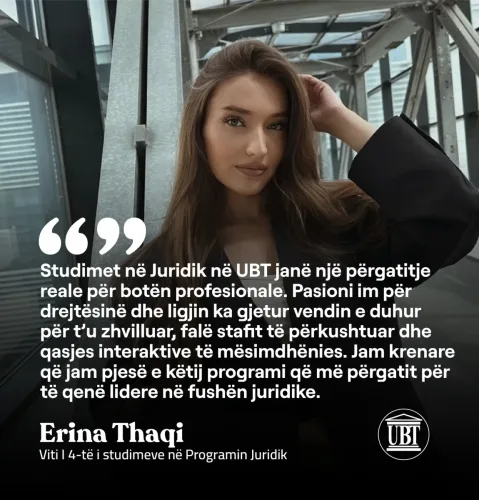 Erina Thaqi - Juridik