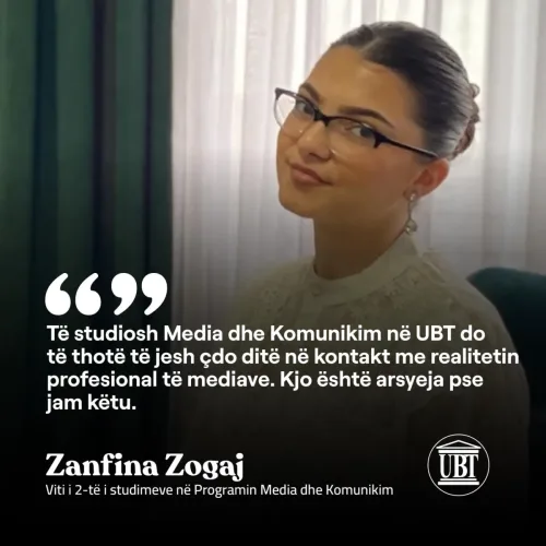 Zanfina Zogaj - Media dhe Komunikim