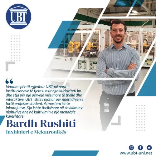 Bardh Rushiti - Inxhinieri e Mekatronikës