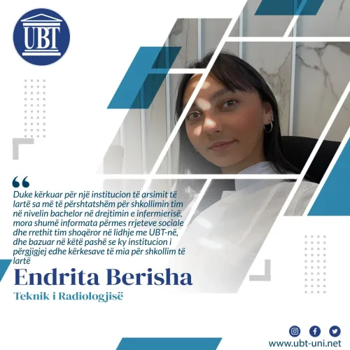 Endrita Berisha - Teknik i Radiologjisë