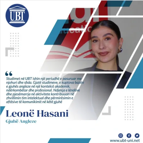 Leonë Hasani - Gjuhë Angleze