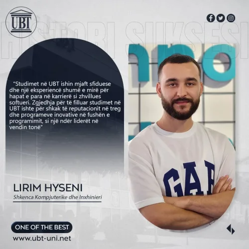 Lirim Hyseni - Shkenca Kompjuterike dhe Inxhinieri 