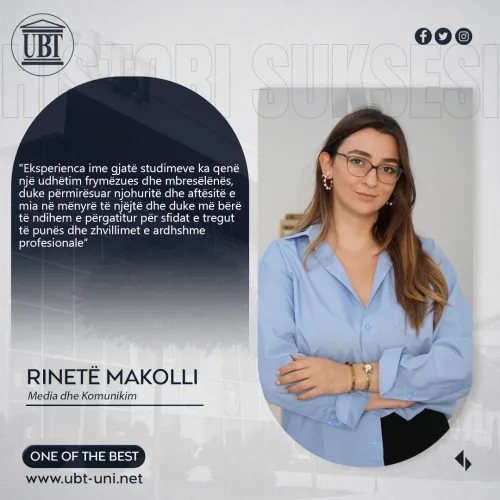 Rinetë Makolli - Media dhe Komunikim 